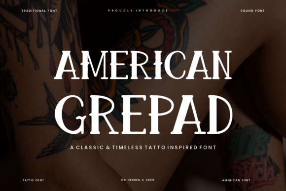 American Grepad: A Serif Font That Elevates Brand Identity