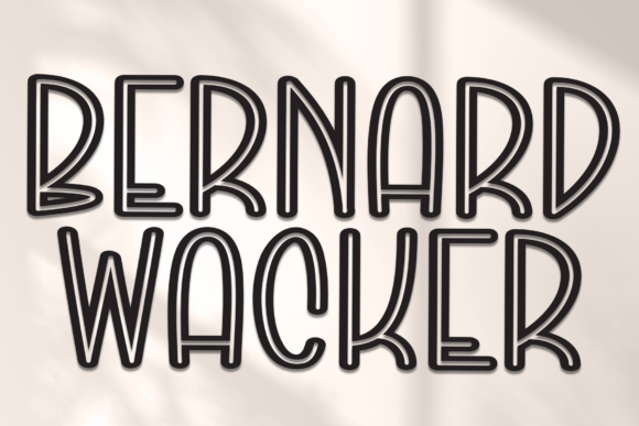 Bernard Wacker: A Handwritten Font for Editorial Charm