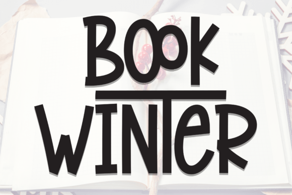 Book Winter: A Warm, Handwritten Font for Branding Success