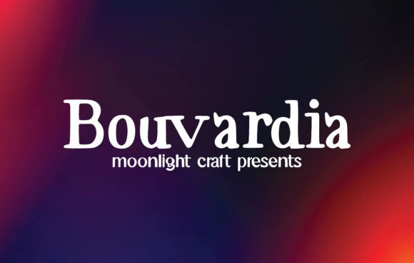 Bouvardia: A Serif Font That Elevates Branding