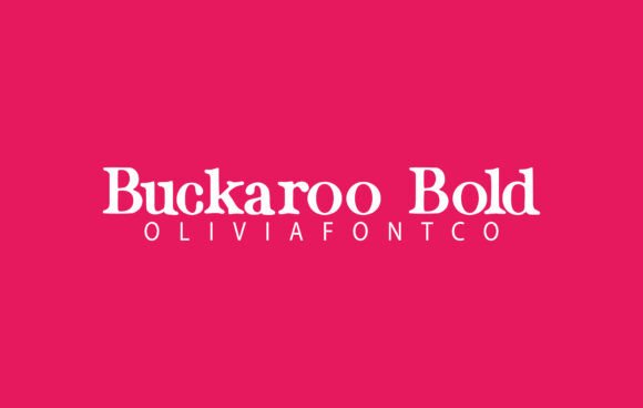 Buckaroo Bold: A Serif Font for Creative Web Design