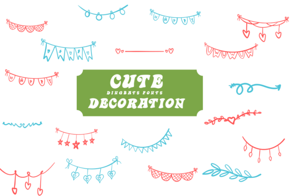 Cute Decoration Font for Business Branding
