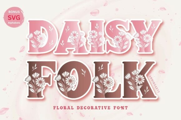 Daisyfolk: A Font That Blooms with Character