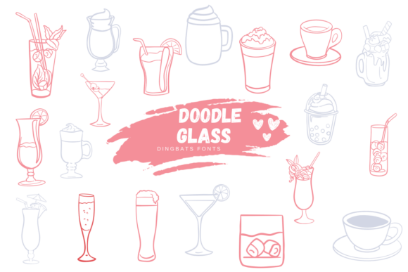 Doodle Glass: A Cute Font for Digital Design