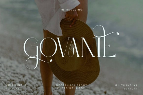 Govanie: A Serif Font That Elevates Editorial Design