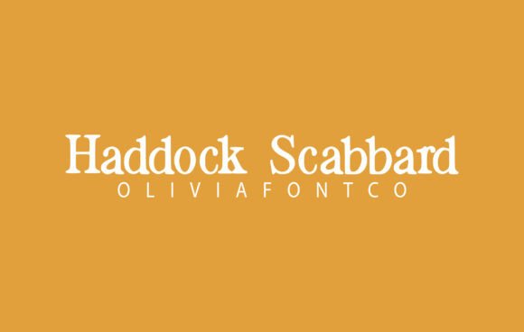 Haddock Scabbard: A Serif Font That Breathes Life into Your Creations