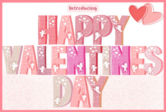 Happy Valentines Day Font for Web Designers