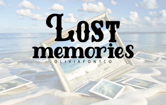 Lost Memories: A Display Font for Editorial Design