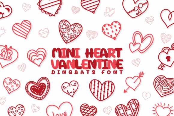 Mini Heart Valentine: A Font for Love and Marketing