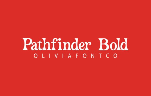 Pathfinder Bold: A Serif Font for Editorial Excellence