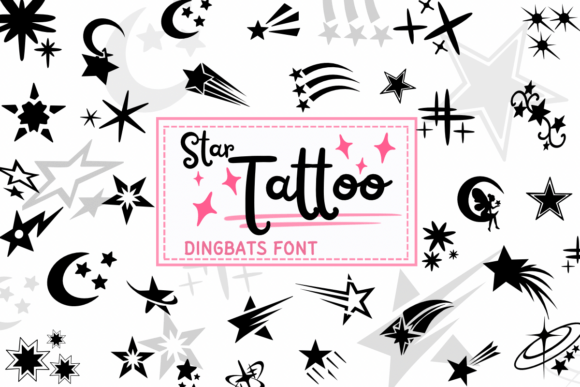 Star Tattoo: A Font That Adds Star Power to Your Brand