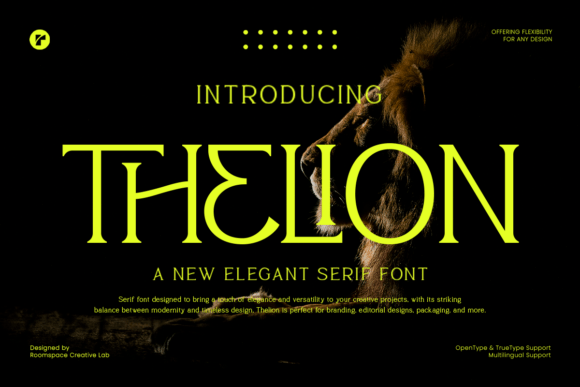 Thelion: The Font That Elevates Every Campaign